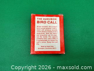MaxSold Auction: 1960s Pewter & Birchwood AUDUBON Bird Call - Roger Eddy - Kingston (Ontario, Canada) SELLER MANAGED Downsizing Online Auction - Heron Court.