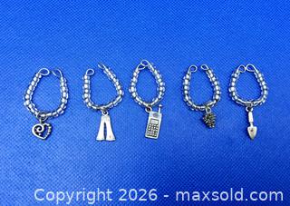MaxSold Auction: 1980s Pewter Bracelet Charms Or Necklace Pendants & Chest - Kingston (Ontario, Canada) SELLER MANAGED Downsizing Online Auction - Heron Court.