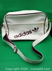 MaxSold Auction: 1980s Vintage Style ADIDAS Airliner Shoulder Bag - Kingston (Ontario, Canada) SELLER MANAGED Downsizing Online Auction - Heron Court.