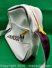 MaxSold Auction: 1980s Vintage Style ADIDAS Airliner Shoulder Bag - Kingston (Ontario, Canada) SELLER MANAGED Downsizing Online Auction - Heron Court.