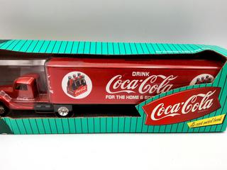 MaxSold Auction: 1996 NEW Old Stock Ertl COCA COLA / COKE Diecast Truck COIN BANK - Kingston (Ontario, Canada) SELLER MANAGED Downsizing Online Auction - Heron Court.