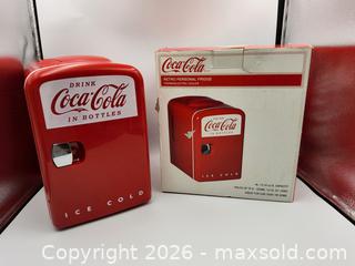 MaxSold Auction: NEW 2012 Koolatron COCA COLA Retro Style Personal COOLER FRIDGE - Kingston (Ontario, Canada) SELLER MANAGED Downsizing Online Auction - Heron Court.