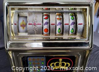 MaxSold Auction: Vintage 1970s WACO Casino Crown Novelty SLOT MACHINE Working  Replica - Kingston (Ontario, Canada) SELLER MANAGED Downsizing Online Auction - Heron Court.