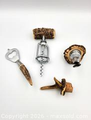 MaxSold Auction: Vintage Lot of DEER ANTLER Bar Tools - Kingston (Ontario, Canada) SELLER MANAGED Downsizing Online Auction - Heron Court.