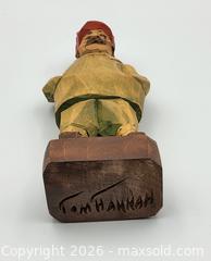 MaxSold Auction: Vintage Tom Hannah OLD MAN Wood Carving / Sculpture - Signed - Kingston (Ontario, Canada) SELLER MANAGED Downsizing Online Auction - Heron Court.
