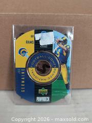 MaxSold Auction: 1/2 DvD playing Football Cards high grade in holder - Kingston (Ontario, Canada) SELLER MANAGED Reseller Online Auction - Railway Street