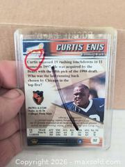 MaxSold Auction: Curtis Enis Football Card Mint high grade - Kingston (Ontario, Canada) SELLER MANAGED Reseller Online Auction - Railway Street