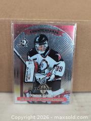 MaxSold Auction: Dual Golie Holo Hockey card Mint  - Kingston (Ontario, Canada) SELLER MANAGED Reseller Online Auction - Railway Street