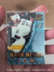 MaxSold Auction: Mark Messier Parimount Hockey card  - Kingston (Ontario, Canada) SELLER MANAGED Reseller Online Auction - Railway Street