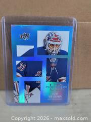 MaxSold Auction: New York Rangers Holo Goalie card Mint - Kingston (Ontario, Canada) SELLER MANAGED Reseller Online Auction - Railway Street
