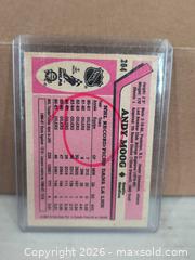 MaxSold Auction: O Pee Chee Andy Moog Edmonton Card - Kingston (Ontario, Canada) SELLER MANAGED Reseller Online Auction - Railway Street