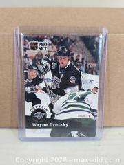 MaxSold Auction: Pro Set wayne Grezky Hockey card Mint - Kingston (Ontario, Canada) SELLER MANAGED Reseller Online Auction - Railway Street