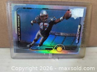 MaxSold Auction: Robert Edwards Encore Holo Foin Football Card mint - Kingston (Ontario, Canada) SELLER MANAGED Reseller Online Auction - Railway Street