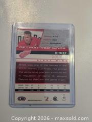 MaxSold Auction: Brett Hull Detroit Redwings Hockey Card  - Kingston (Ontario, Canada) SELLER MANAGED Downsizing Online Auction - Railway Street