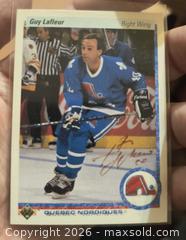 MaxSold Auction: Guy Laflure Quebec Nordiques Autographed Card - Kingston (Ontario, Canada) SELLER MANAGED Downsizing Online Auction - Railway Street