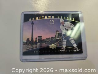 MaxSold Auction: Home Town Heros Toronto Skyline Matts Sundine #13 Card - Kingston (Ontario, Canada) SELLER MANAGED Downsizing Online Auction - Railway Street