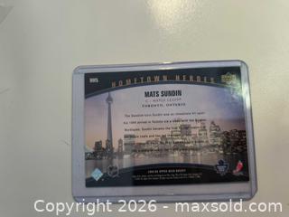 MaxSold Auction: Home Town Heros Toronto Skyline Matts Sundine #13 Card - Kingston (Ontario, Canada) SELLER MANAGED Downsizing Online Auction - Railway Street