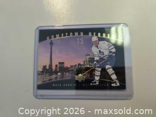 MaxSold Auction: Home Town Heros Toronto Skyline Matts Sundine #13 Card - Kingston (Ontario, Canada) SELLER MANAGED Downsizing Online Auction - Railway Street