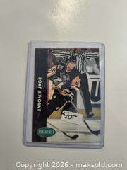MaxSold Auction: Jaromir Jagr Parkhurst Hockey Card Mint - Kingston (Ontario, Canada) SELLER MANAGED Downsizing Online Auction - Railway Street