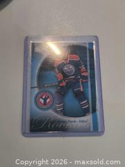 MaxSold Auction: Jordon Eberly Edmonton Oilers Hockey Card  - Kingston (Ontario, Canada) SELLER MANAGED Downsizing Online Auction - Railway Street