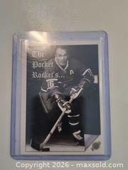 MaxSold Auction: Montreal Canadians Pocket Rocket Hockey Card Mint  - Kingston (Ontario, Canada) SELLER MANAGED Downsizing Online Auction - Railway Street