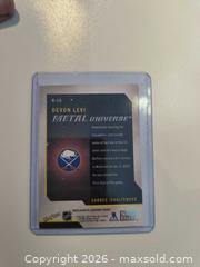 MaxSold Auction: Rookie Card Devon Levi Buffalo sabers - Kingston (Ontario, Canada) SELLER MANAGED Downsizing Online Auction - Railway Street
