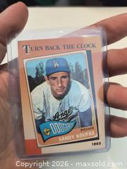 MaxSold Auction: Turn Bacl The Clock LA Dogers Baseball Card - Kingston (Ontario, Canada) SELLER MANAGED Downsizing Online Auction - Railway Street