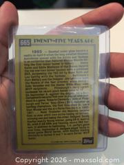 MaxSold Auction: Turn Bacl The Clock LA Dogers Baseball Card - Kingston (Ontario, Canada) SELLER MANAGED Downsizing Online Auction - Railway Street