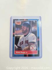 MaxSold Auction: Wade Boggs Mint Baseball card  - Kingston (Ontario, Canada) SELLER MANAGED Downsizing Online Auction - Railway Street
