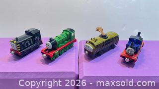 MaxSold Auction: 4 Collectible Metal Thomas the train & friends lot  - Toronto (Ontario, Canada) SELLER MANAGED Estate Sale Online Auction - Saunders Road