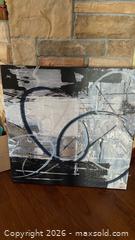 MaxSold Auction: Canvas Print Titled Abstract Circles I  - Toronto (Ontario, Canada) SELLER MANAGED Estate Sale Online Auction - Saunders Road