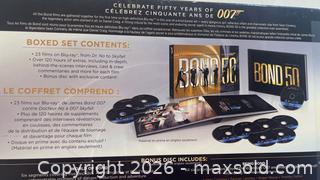 MaxSold Auction: Collectors Edition 50 Years of James Bond DVD lot  - Toronto (Ontario, Canada) SELLER MANAGED Estate Sale Online Auction - Saunders Road