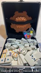 MaxSold Auction: Domino's Game w/metal Carry on Case  - Toronto (Ontario, Canada) SELLER MANAGED Estate Sale Online Auction - Saunders Road