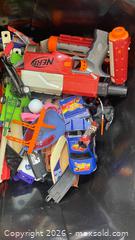 MaxSold Auction: Large Bin full of Unsorted Toy Lot  - Toronto (Ontario, Canada) SELLER MANAGED Estate Sale Online Auction - Saunders Road