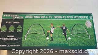 MaxSold Auction: New Portable Soccer Goal set of 2  - Toronto (Ontario, Canada) SELLER MANAGED Estate Sale Online Auction - Saunders Road