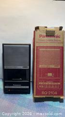 MaxSold Auction: Nostalgic Panasonic Cassette Player  - Toronto (Ontario, Canada) SELLER MANAGED Estate Sale Online Auction - Saunders Road