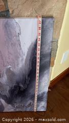 MaxSold Auction: Reprint Madison Park Bliss Silver Foil Abstract Canvas Wall Art.  - Toronto (Ontario, Canada) SELLER MANAGED Estate Sale Online Auction - Saunders Road