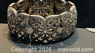 MaxSold Auction: Stunning Silver like Butterfly Braceletv - Toronto (Ontario, Canada) SELLER MANAGED Estate Sale Online Auction - Saunders Road
