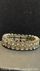 MaxSold Auction: Very Sparkly Evening Large Crystal like Bracelet  - Toronto (Ontario, Canada) SELLER MANAGED Estate Sale Online Auction - Saunders Road