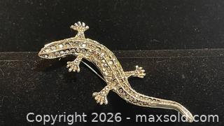 MaxSold Auction: Vintage Rhinestone Lizard Brooch  - Toronto (Ontario, Canada) SELLER MANAGED Estate Sale Online Auction - Saunders Road