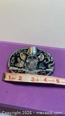 MaxSold Auction: Vintage Skull Metal Belt Buckle  - Toronto (Ontario, Canada) SELLER MANAGED Estate Sale Online Auction - Saunders Road