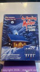 MaxSold Auction: Vintage Winter Cabin Mystery Solve Board Game  - Toronto (Ontario, Canada) SELLER MANAGED Estate Sale Online Auction - Saunders Road