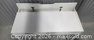 MaxSold Auction: White desk - Toronto (Ontario, Canada) SELLER MANAGED Estate Sale Online Auction - Saunders Road