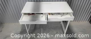 MaxSold Auction: White desk - Toronto (Ontario, Canada) SELLER MANAGED Estate Sale Online Auction - Saunders Road