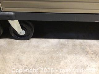 MaxSold Auction: Metal 2 door locking shop storage cabinet D - Kingston (Ontario, Canada) SELLER MANAGED Moving Online Auction - Brewers Mills Road
