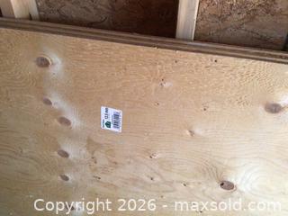 MaxSold Auction: New Plywood Sheet+ - Kingston (Ontario, Canada) SELLER MANAGED Moving Online Auction - Brewers Mills Road