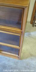 MaxSold Auction: Bookcase, 3-Compartment Oak-Tone - Saanich (British Columbia, Canada) PARTNER MANAGED Moving Online Auction - Limerick Lane
