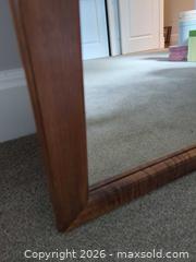 MaxSold Auction: Full-Length Wooden Floor Mirror in Brown Wood Tone - Saanich (British Columbia, Canada) PARTNER MANAGED Moving Online Auction - Limerick Lane