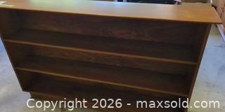 MaxSold Auction: Light Brown Contemporary Bookcase, 4 Shelves - Saanich (British Columbia, Canada) PARTNER MANAGED Moving Online Auction - Limerick Lane