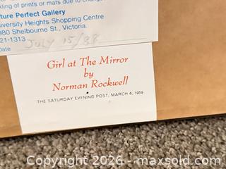 MaxSold Auction: Norman Rockwell Framed Portrait Prints, Wood Frames - Saanich (British Columbia, Canada) PARTNER MANAGED Moving Online Auction - Limerick Lane